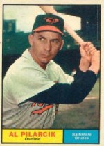 1961 Topps Baseball Cards      062      Al Pilarcik
